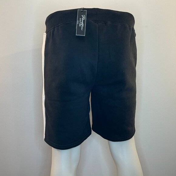 Paraffin Men's Fleece Lisk Black Drawstring Shorts - Size Medium - NWT - Picture 2 of 3